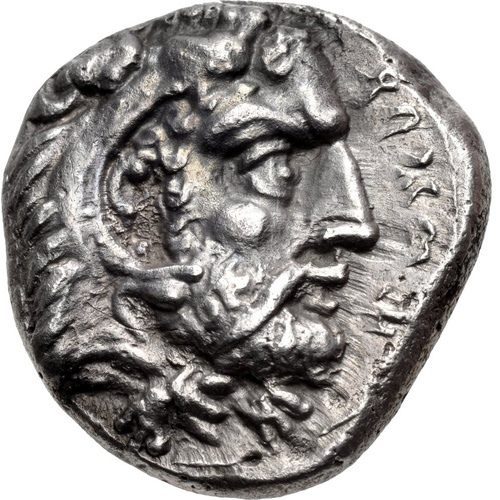 Salamis, King Evagoras I, AR siglos (10.51 grammes), Classical Numismatic Group, Triton XVIII, 6 /1/2015, no 704.