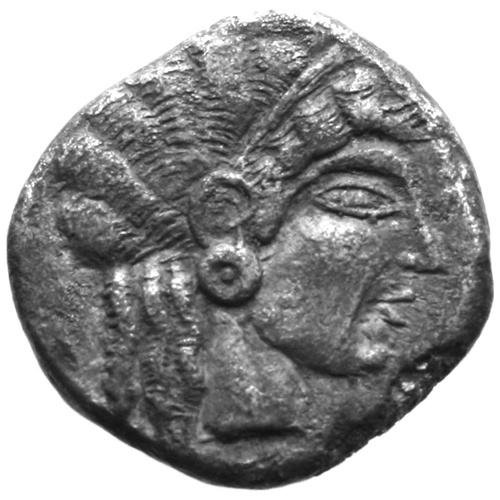 Lapethos, Uncertain king of the 5th c. BC, AR siglos (10.48 grammes). Oxford, the Ashmolean Museum, no 11733 (A1824)