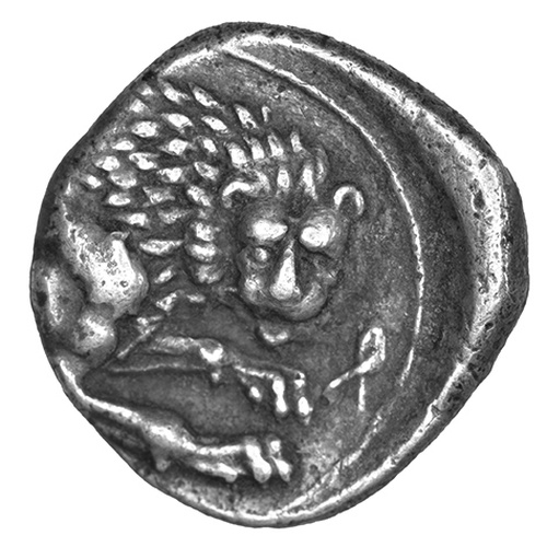 Amathous, King Rhoikos ?, AR tetrobol (2.14 grammes), from the Copenhague Royal Collection, no 3 (Silcoincy A1041)