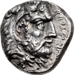 Salamis, King Evagoras I, AR siglos (10.51 grammes), Classical Numismatic Group, Triton XVIII, 6 /1/2015, no 704.