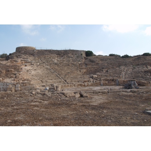 Το θέατρο της Νέας Πάφου (ευγενής προσφορά Διευθυντή του Τμήματος Αρχαιοτήτων Κύπρου).