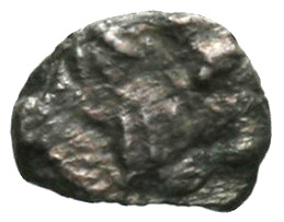 Εμπροσθότυπος 'SilCoinCy A1831, acc.no.: . Silver coin of king Stasandros of Paphos 460 - ?. Weight: 0.12g, Axis: 2h, Diameter: 7mm. Obverse type: Bull standing l.. Obverse symbol: -. Obverse legend: - in -. Reverse type: Eagle standing l.; ivy leaf r., one-handled vase l.. Reverse symbol: -. Reverse legend: - in -. 'BMC Cyprus, A Catalogue of the Greek Coins in the British Museum, Cyprus'.