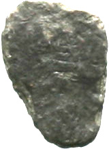 Οπισθότυπος 'SilCoinCy A1846, acc.no.: . Silver coin of king  of Salamis ? . Weight: 0.070g, Axis: 12h, Diameter: 6mm. Obverse type: -. Obverse symbol: -. Obverse legend: - in -. Reverse type: -. Reverse symbol: -. Reverse legend: - in -.