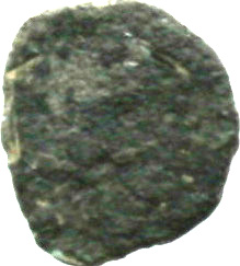 Οπισθότυπος 'SilCoinCy A1847, acc.no.: . Silver coin of king  of Salamis ? . Weight: 0.12g, Axis: 12h, Diameter: 7mm. Obverse type: Male head youthful r.. Obverse symbol: -. Obverse legend: - in -. Reverse type: Uncertain. Reverse symbol: -. Reverse legend: - in -.