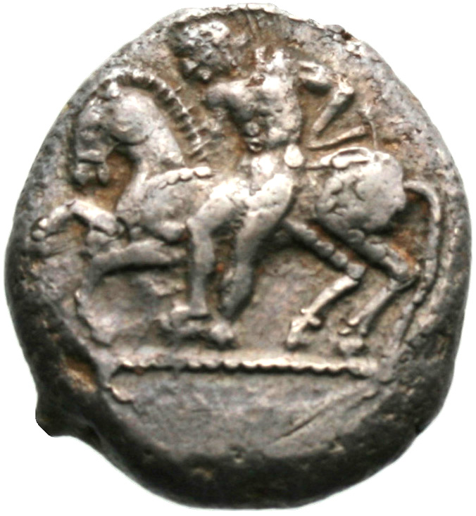 Εμπροσθότυπος 'SilCoinCy A1901, acc.no.: . Silver coin of king  of Uncertain Cypriot mint ? . Weight: 0.45g, Axis: 3h, Diameter: 21mm. Obverse type: -. Obverse symbol: -. Obverse legend: - in -. Reverse type: -. Reverse symbol: -. Reverse legend: - in -.