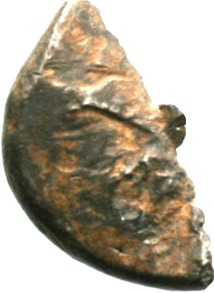 Εμπροσθότυπος 'SilCoinCy A1925, acc.no.: . Silver coin of king Uncertain king of Kition of Kition 525 - 480 BC. Weight: 2.89g, Axis: 10h, Diameter: 16mm. Obverse type: -. Obverse symbol: -. Obverse legend: - in -. Reverse type: -. Reverse symbol: -. Reverse legend: - in -.