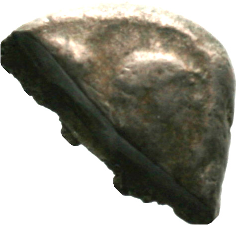 Obverse 'SilCoinCy A1927, acc.no.: . Silver coin of king Uncertain king of Idalion of Idalion 500 - 480 BC. Weight: 3.51g, Axis: 12h, Diameter: 14mm. Obverse type: -. Obverse symbol: -. Obverse legend: - in -. Reverse type: -. Reverse symbol: -. Reverse legend: - in -.
