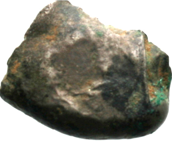 Εμπροσθότυπος 'SilCoinCy A1935, acc.no.: . Silver coin of king Uncertain king of Paphos (archaic) of Paphos 525 BC - 480 BC. Weight: 4.51g, Axis: 11h, Diameter: 16mm. Obverse type: -. Obverse symbol: -. Obverse legend: - in -. Reverse type: -. Reverse symbol: -. Reverse legend: - in -.